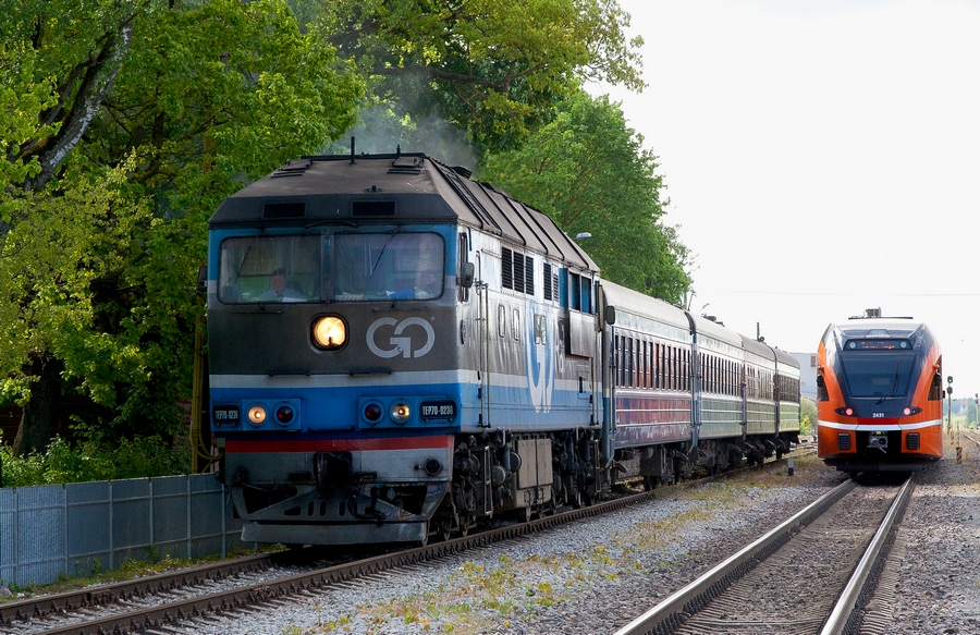 TEP70-0236
31.05.2015
Jõgeva
Last time for GoRail passenger cars carrying passengers.
GoRaili reisivagunid viimast korda kasutusel reisijateveol.
