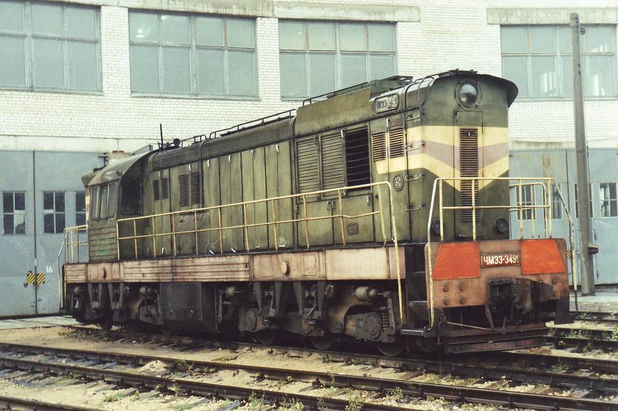 ČME3-3491 (Estonian loco)
11.09.1998
Rīga-Šķirotava depot
Võtmesõnad: riga-skirotava