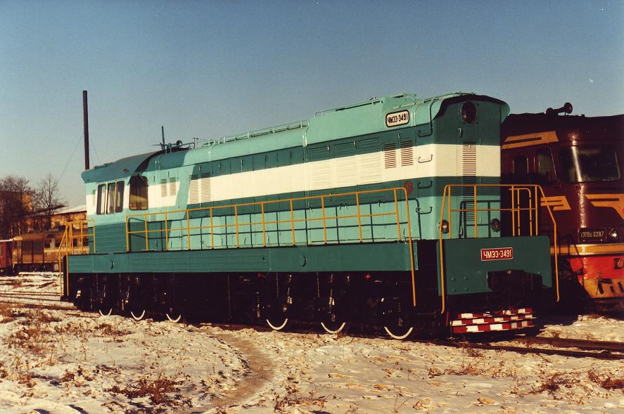ČME3-3491 (Estonian loco)
26.11.1998
Rīga-Šķirotava depot
Võtmesõnad: riga-skirotava