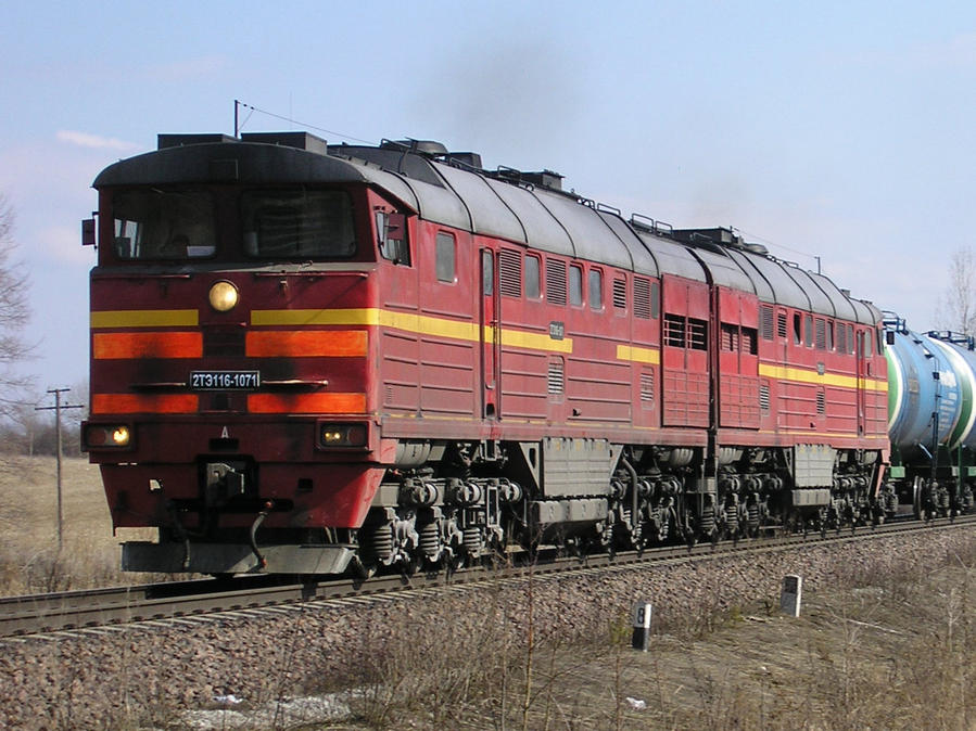 2TE116-1071 (Russian loco)
14.04.2006
Rakvere - Kadrina
