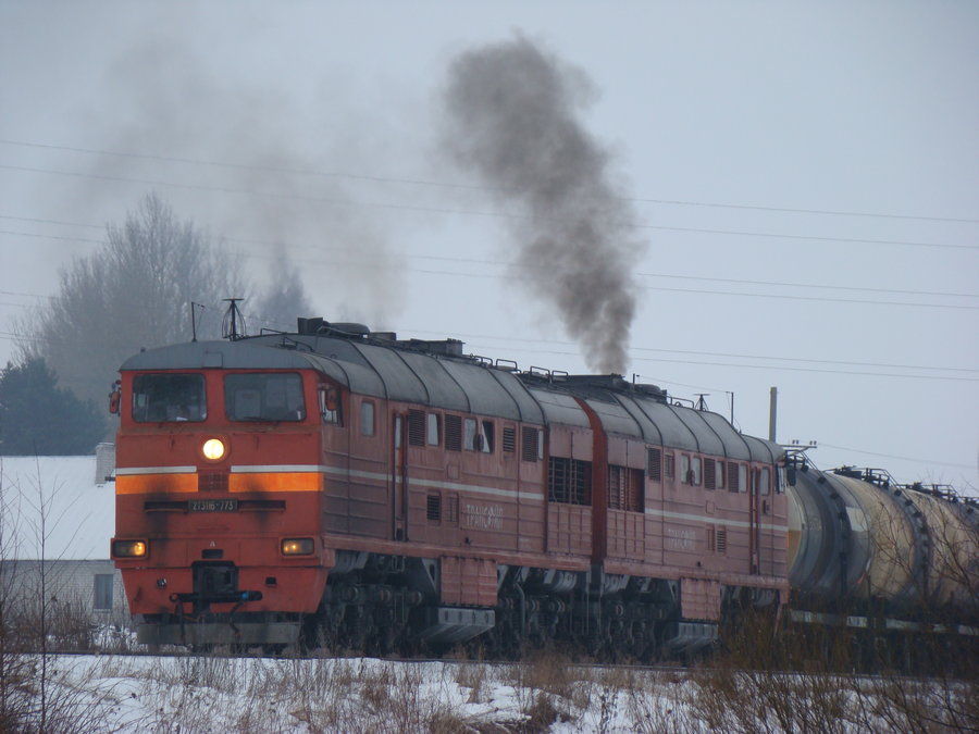 2TE116- 773 (Russian loco)
02.12.2007
Lagedi - Maardu
