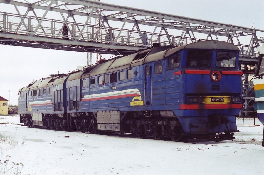 2TE116- 079 (Russian loco)
11.02.2001
Narva
