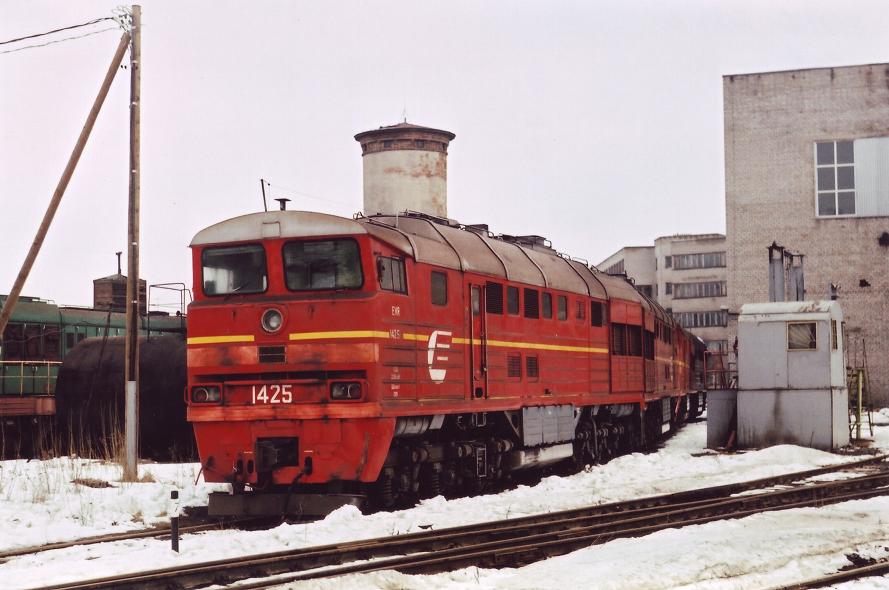 2TE116- 659 (EVR 2TE116-1425/1426)
02.2004
Tallinn-Kopli depot

