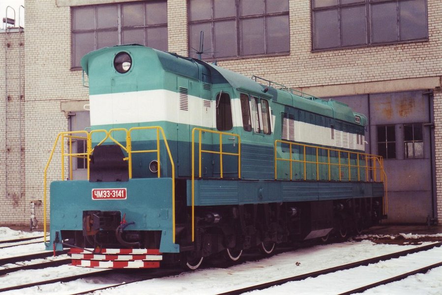 ČME3-3141 (ex. Estonian loco)
04.01.2000
Rīga-Šķirotava depot
Keywords: riga-skirotava
