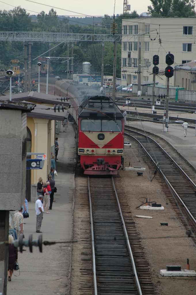 TEP70-0335 with train 91 St-Peterburg-Vilnius
Vilnius
