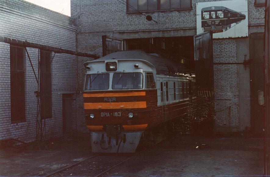 DR1A-183
04.10.1984
Pääsküla depot, right after delivering from Latvia
