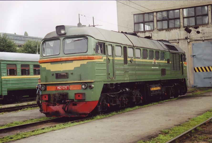M62-1225
29.08.2003
Kaliningrad depot (депо Калининград)
Keywords: М62-1225 29.08.2003 депо Калининград