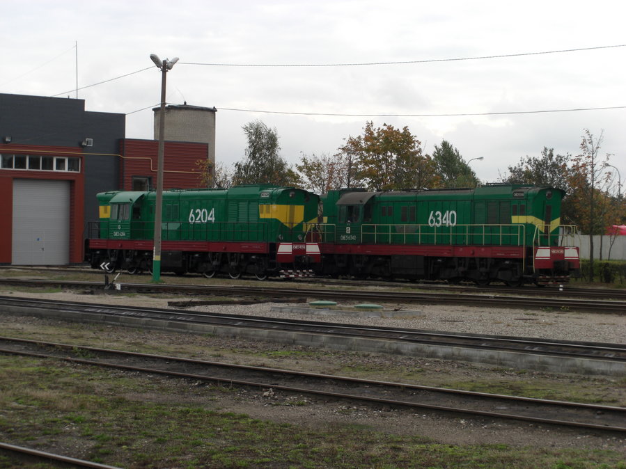 ČME3-6204 + ČME3T-6340
01.10.2007
Klaipėda depot
Schlüsselwörter: klaipeda cme3 cme3t
