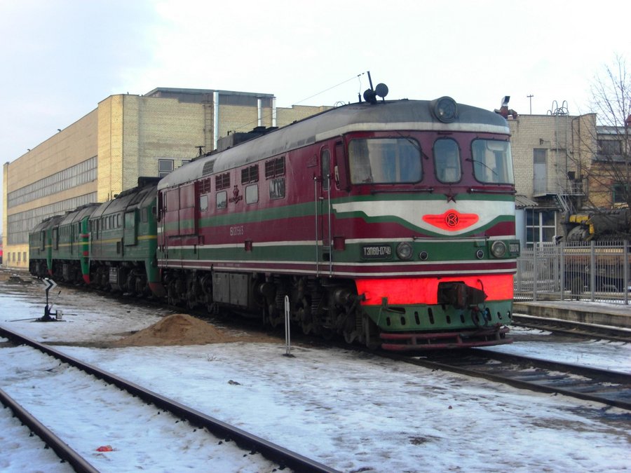 TEP60-0749 (Belorussian loco)
12.01.2008
Vilnius depot
