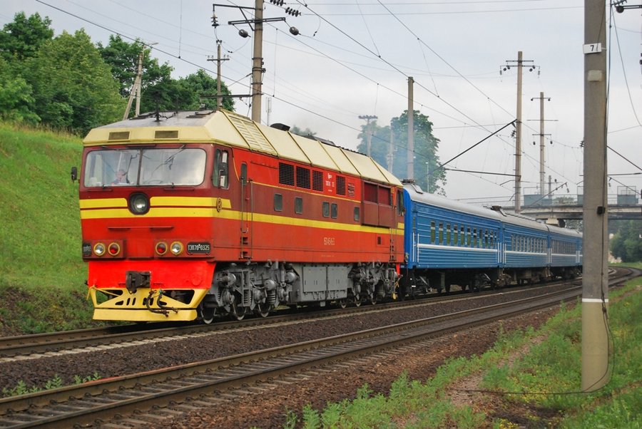 TEP70K-0325 (Belorussian loco, ex. Estonian)
01.07.2008
Vilnius
