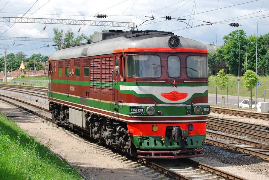 TEP60-0384 (Belorussian loco)
01.07.2008
Vilnius
