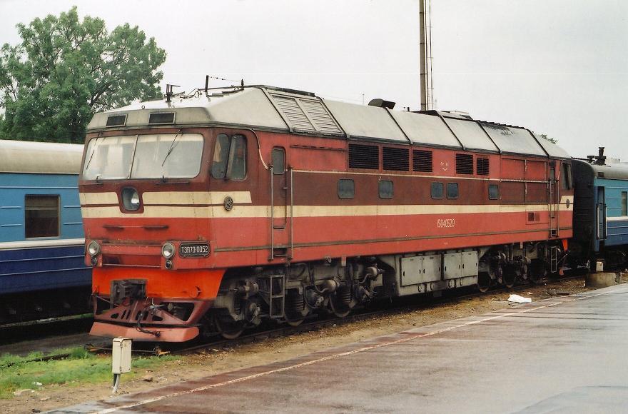 TEP70-0052 (Russian loco)
03.07.1999
Tallinn-Balti
