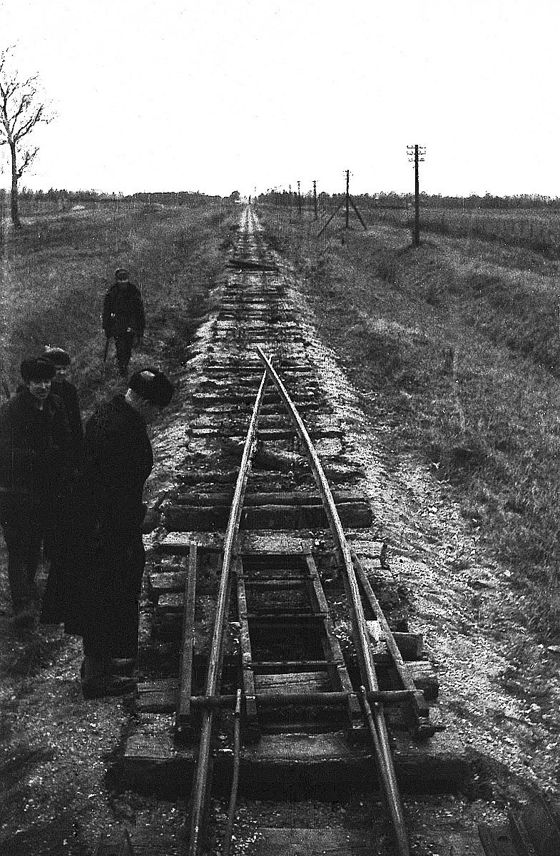 Virtsu - Rapla railway dismantling 
10.1968
Lihula
