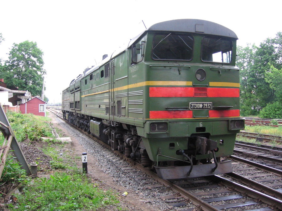 2TE10M-2932 (Belorussian loco)
23.06.2007
Daugavpils
