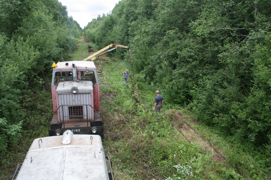 TU6D-0389
28.07.2009
Tootsi - Lavassaare
Railway dismantling work train
