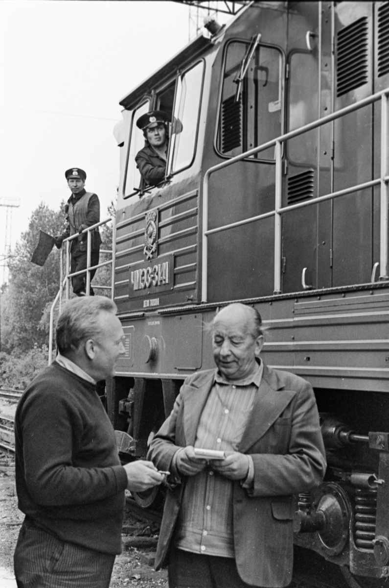 Interview to Estonian Radio with railwayman & ČME3-3141
07.1980
Tallinn-Balti
Võtmesõnad: #arnoldrammo