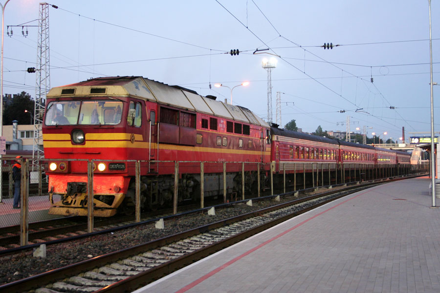 TEP70K-0326 (Belorussian loco, ex. Estonian)
21.09.2007
Vilnius
