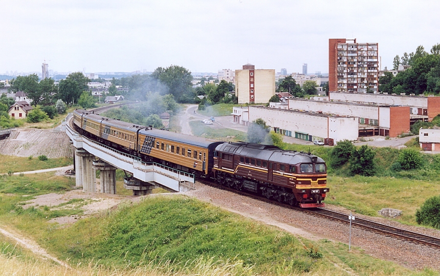 M62-1871 (Belorussian loco)
17.07.2005
Vilnius
