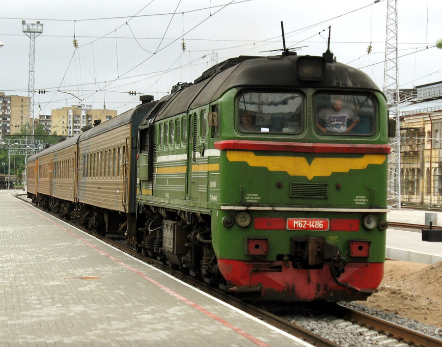 M62-1486 (Belorussian loco)
08.08.2006
Vilnius
