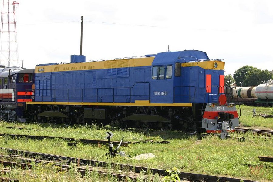 TEM7A-0261 (Russian loco)
27.07.2005
Daugavpils
