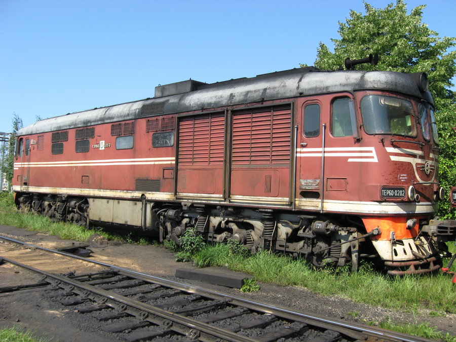 TEP60-0765 (0202) (Lithuanian loco)
04.08.2007
Rīga-Šķirotava depot
Schlüsselwörter: riga-skirotava