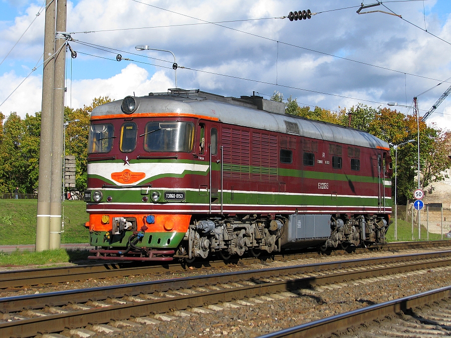 TEP60-0153 (Belorussian loco)
05.10.2009
Vilnius
