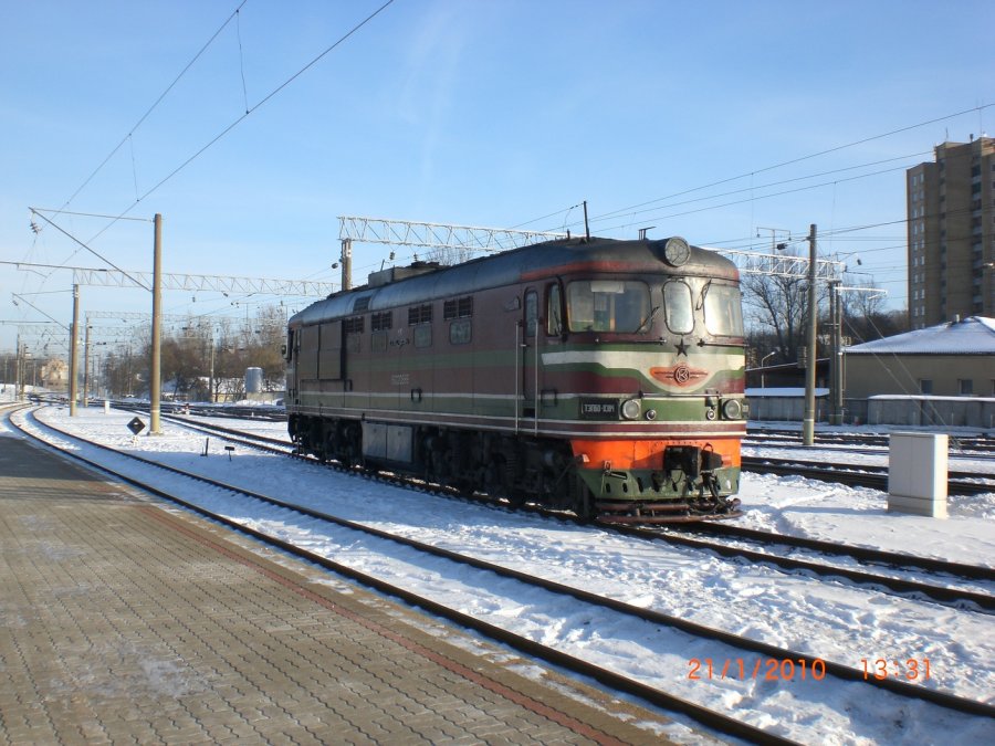 TEP60-0384 (Belorussian loco)
21.01.2010
Vilnius
