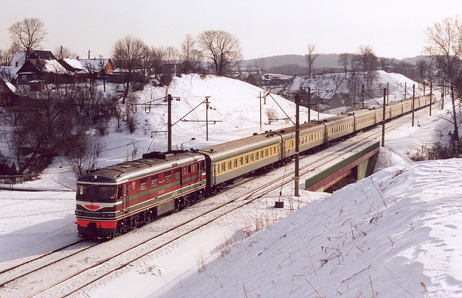 TEP60 (Belorussian loco)
24.02.2007
Vilnius
