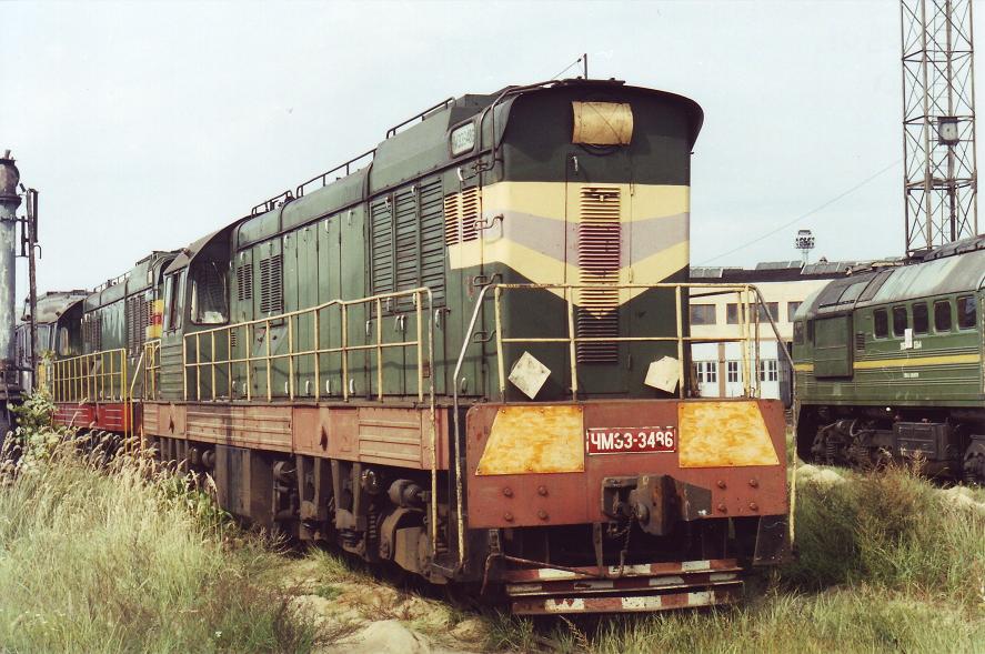ČME3-3486 (Estonian loco)
02.09.2001
Rīga-Šķirotava depot
Schlüsselwörter: riga-skirotava