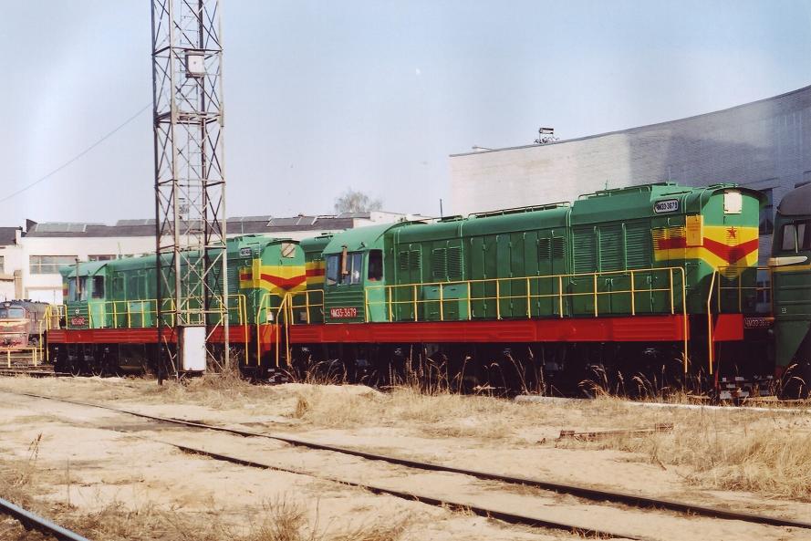 ČME3-3979+6042 (Russian locos)
29.03.2003
Rīga-Šķirotava
Võtmesõnad: riga-skirotava