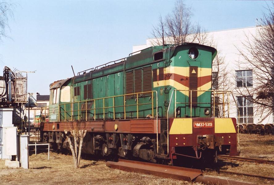 ČME3-5319 (Russian loco)
29.03.2003
Rīga-Šķirotava depot
Võtmesõnad: riga-skirotava