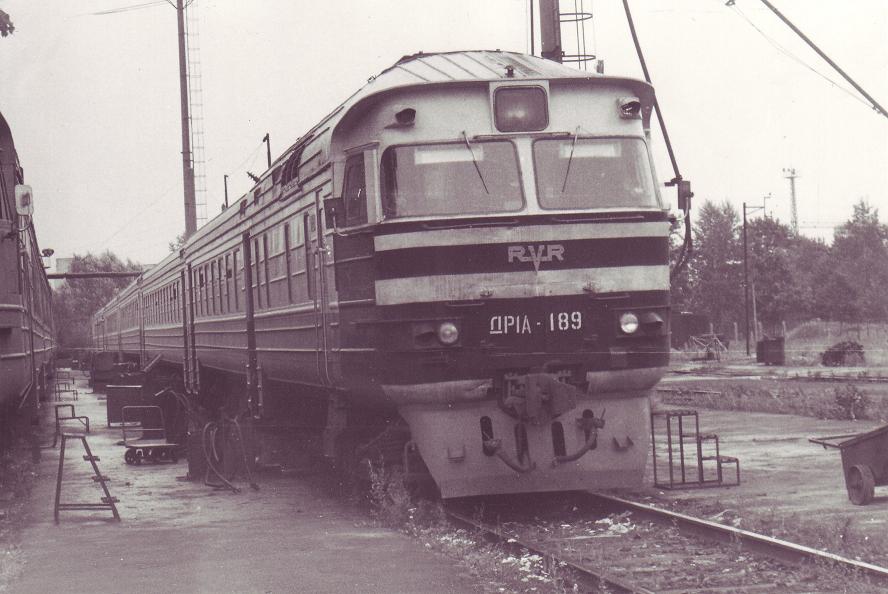 DR1A-189 (Latvian DMU)
07.1987
Tallinn-Väike depot
Võtmesõnad: dmu_lat
