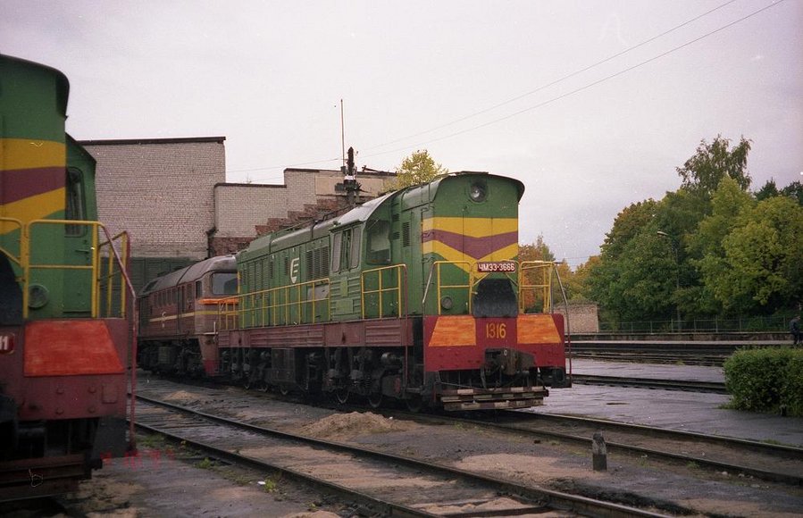 ČME3-3666 (EVR ČME3-1316)
10.1997
Tartu
