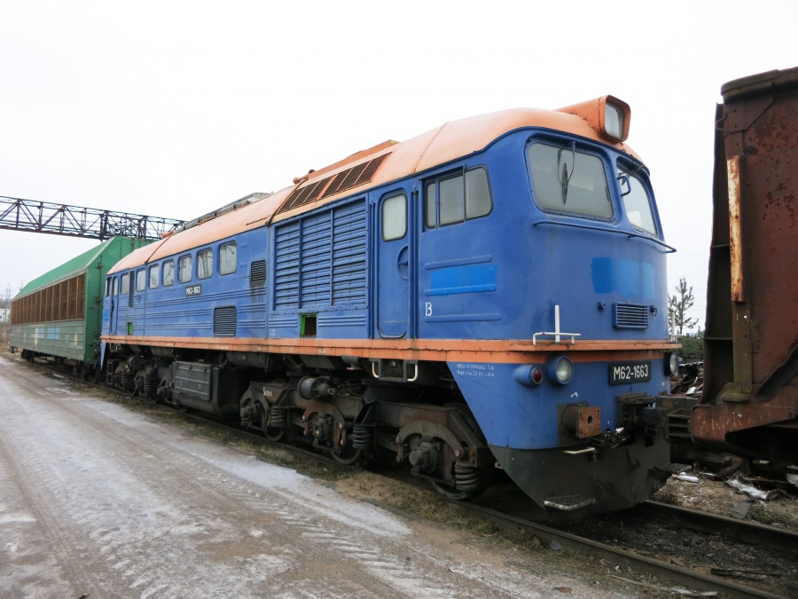 M62-1663 (Polish loco)
11.12.2014
Daugavpils LRZ
