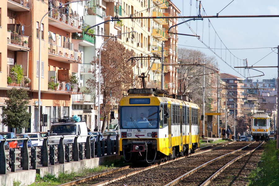 Firema - 835
02.02.2016
Roma
Roma-Giardinetti 950mm gauge railway
