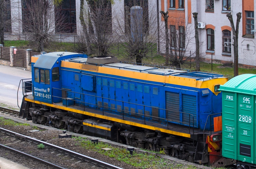 TEM18-057 (Estonian loco)
21.04.2014
Rīga-Šķirotava
