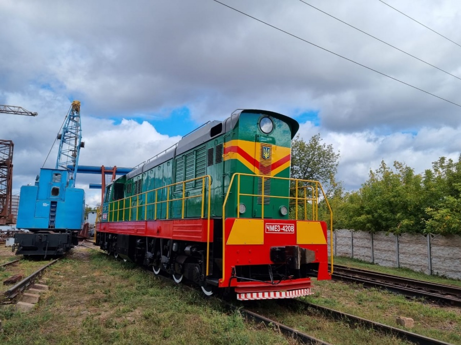ČME3-4208 (ex. Estonian loco, EVR ČME3-1322)
20.09.2021
Kryvyi Rih
