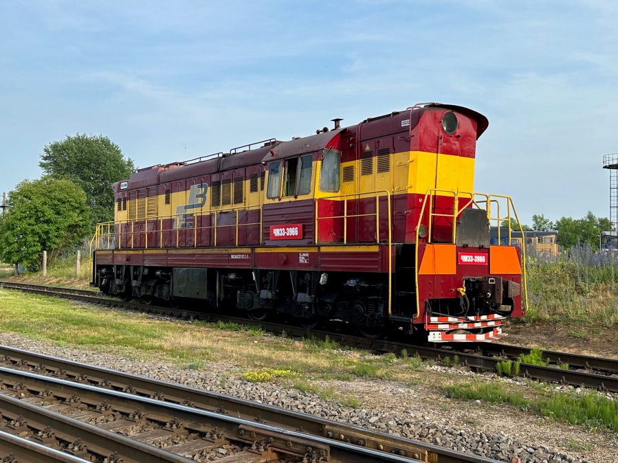 ČME3-3966 (ex. Estonian loco, EVR ČME3-1319)
22.06.2023
Ventspils
