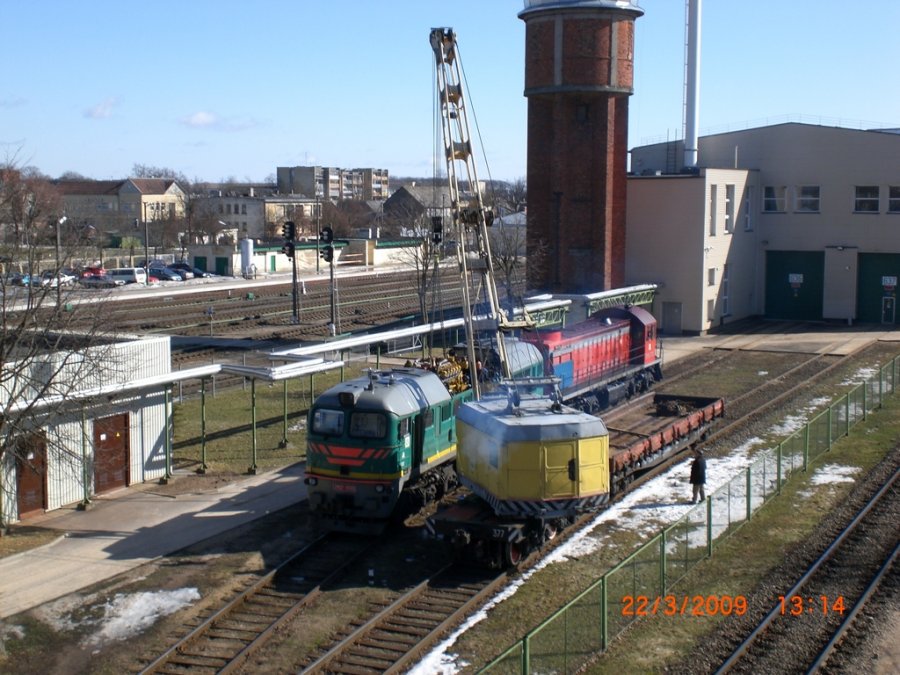 2M62M repairs + TEM2-2736
22.03.2009
Radviliškis depot
Schlüsselwörter: radviliskis ltu_tem
