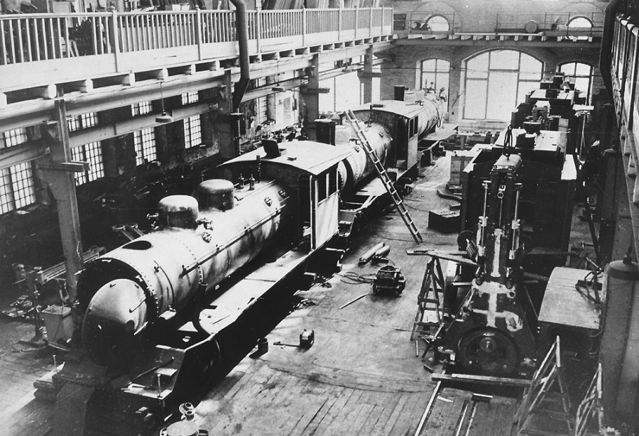 Sk-163 & Sk-164 & Sk-165
1940.
Construction of Class locomotives in Tallinn. (Punane Krull)
