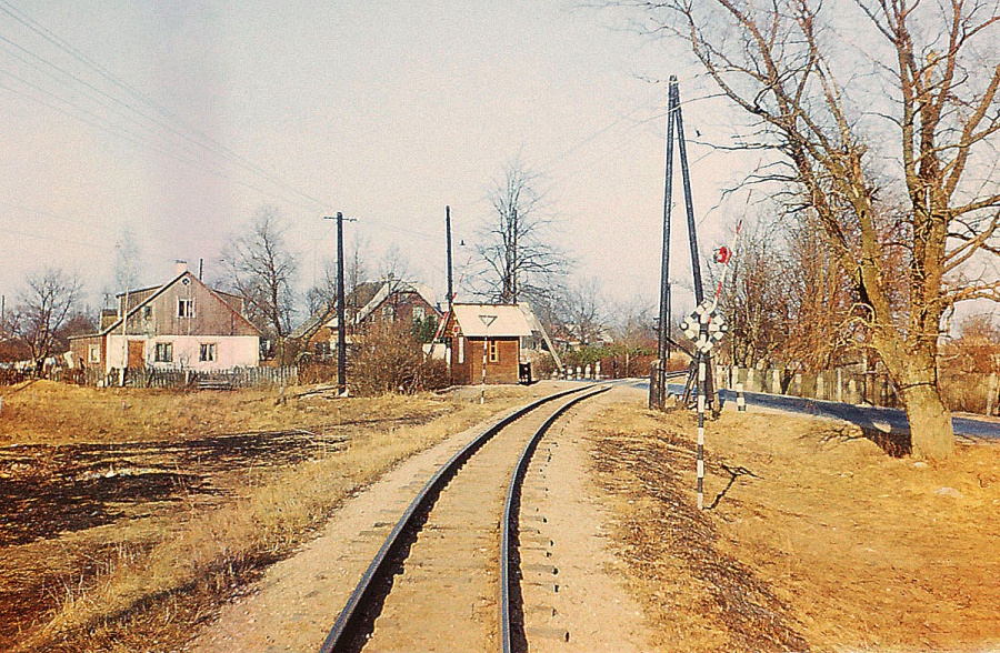 Railway crossing
12.03.1974
Ainaži - Riisselja line
