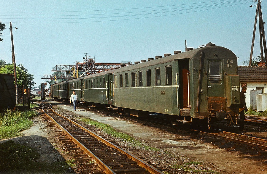 Pafawag passenger cars
21.06.1982
Beregovo 
