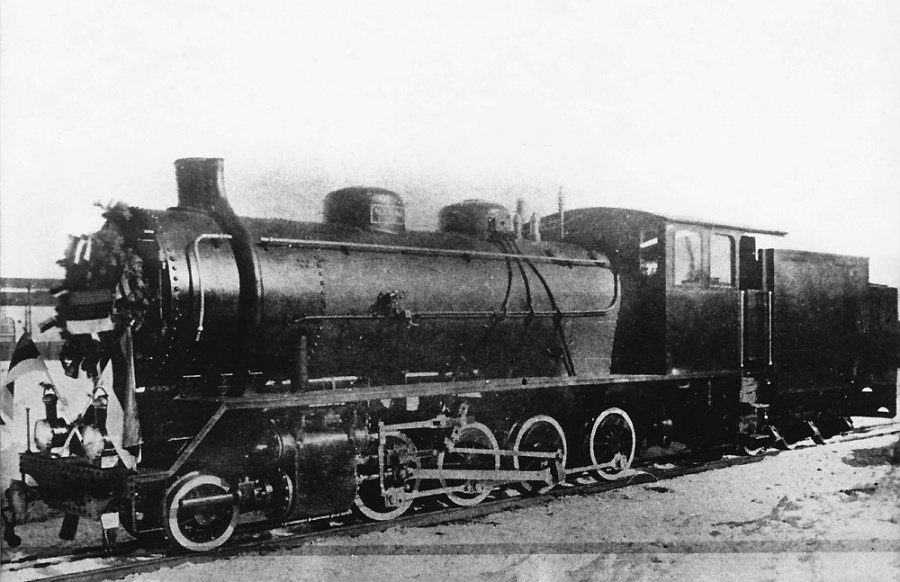 Sk-151
04.1931
Very first steam engine built in Fr. Krull factory for narrow-gauge. 
Esimene Fr. Krulli tehases ehitatud kitsarööpmeline vedur.
