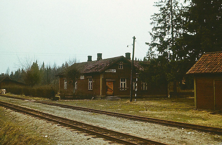 Riisselja station
04.1974
Ainaži (Ikla) - Riisselja 750 mm railway

