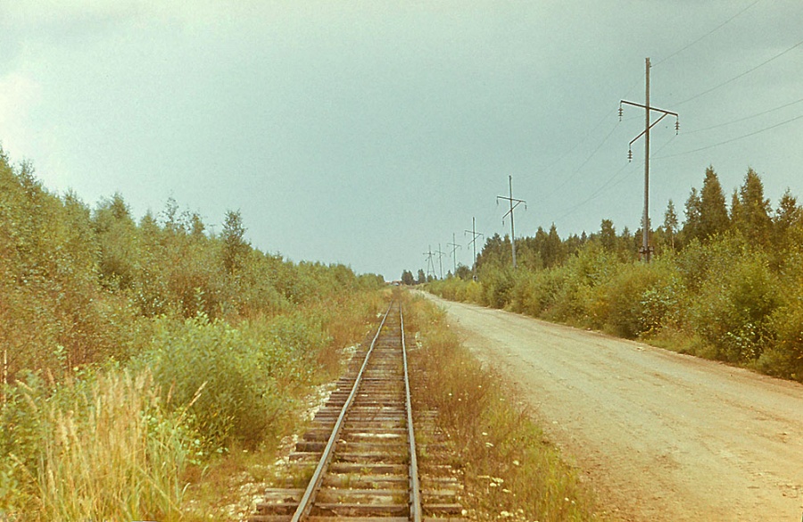 Lavassaare, railway to new settlement
02.09.1981

