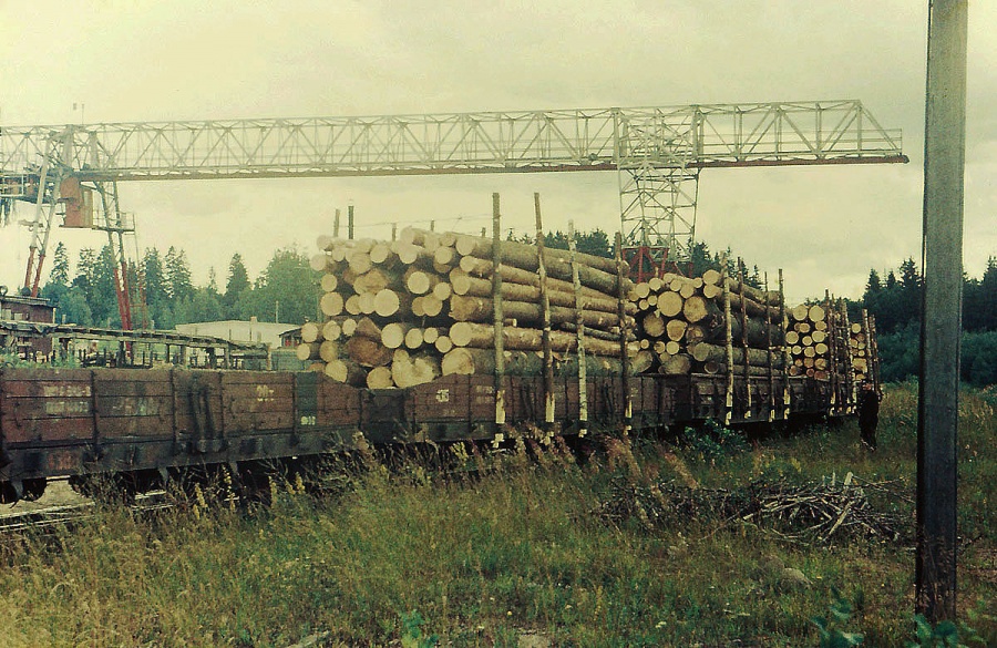 20 ton flatcars
18.08.1981
Alūksne
