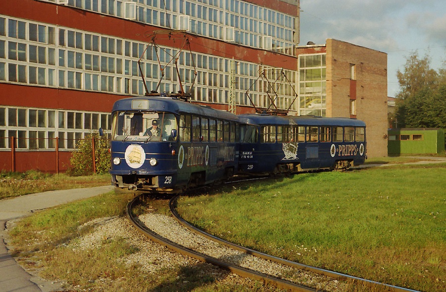 Tatra T4SU - 258 + 259
30.09.1993
Tallinn, Ülemiste
