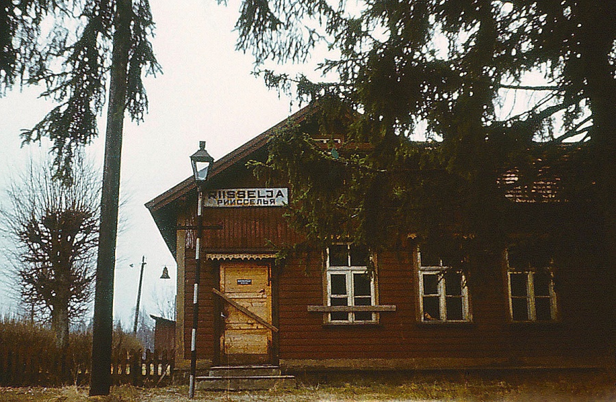 Riisselja station
04.1974
Ainaži (Ikla) - Riisselja 750 mm railway
