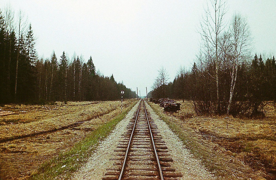 Riisselja 
04.1974 
Riisselja - Ainaži (Ikla) line
