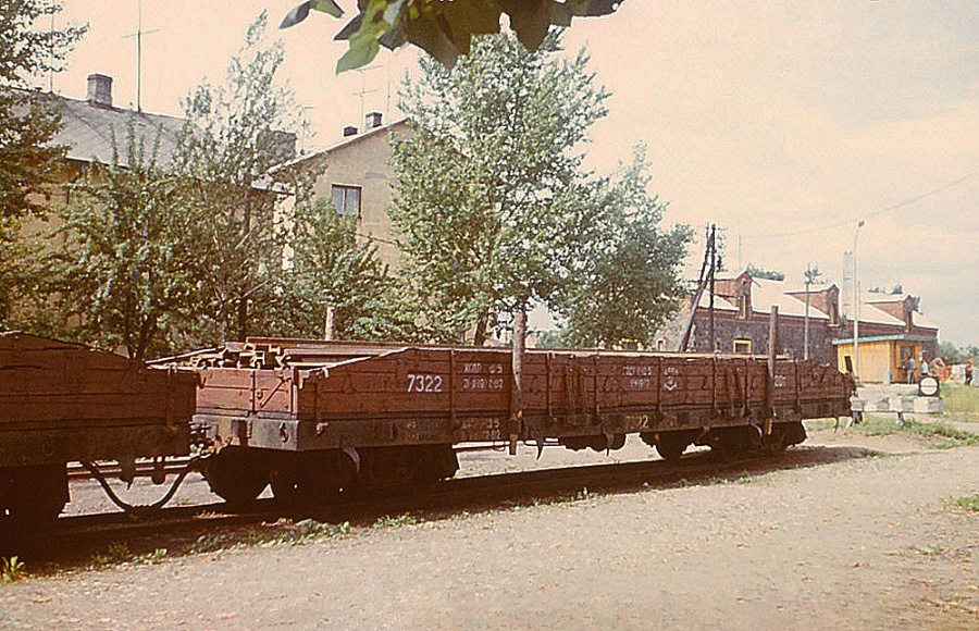 20 ton flatcar
21.07.1973
Valmiera
